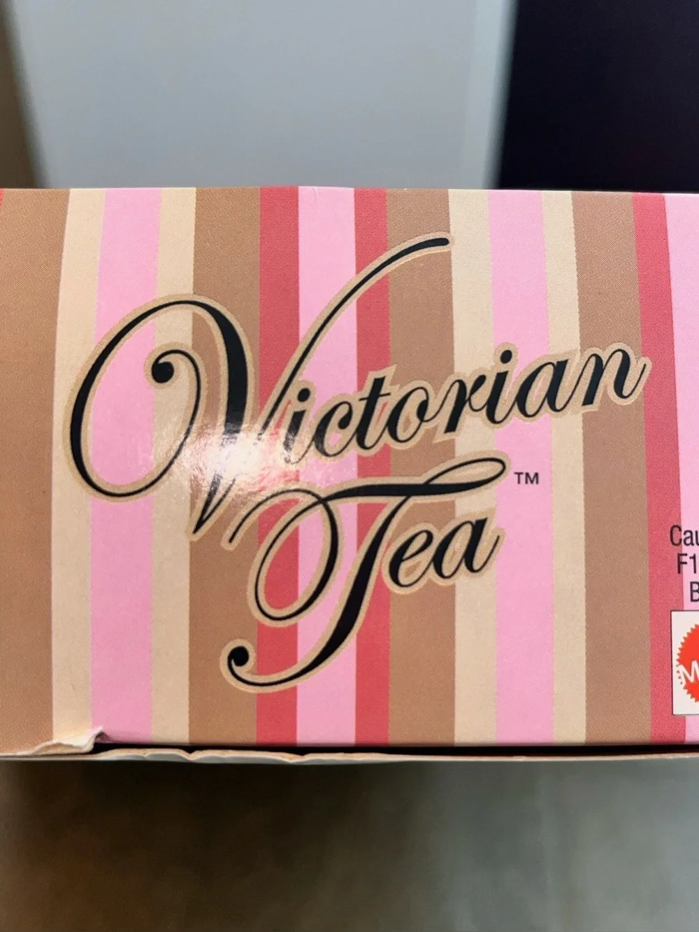 Barbie: Victorian Tea Barbie Mattel 2002 Vintage New In The Box!